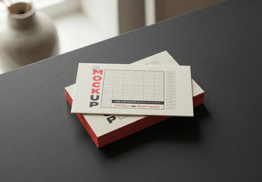 Identity Personal Cards Mockup