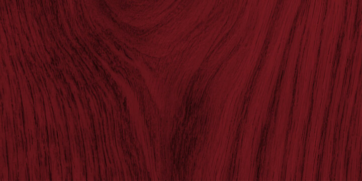 Dark red wood grain texture background with natural mahogany or cherry timber pattern for backdrop design and overlay