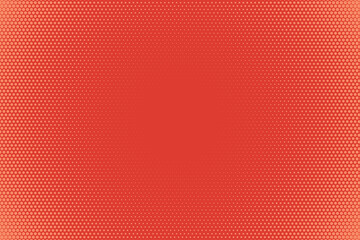 Obraz premium Bright halftone red dot grid texture pattern dotgrid