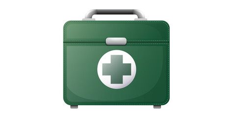 Green First Aid Kit