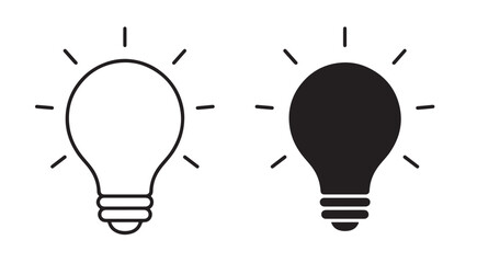 Minimal Business Innovation Line Icon for Creative Strategy © Taha