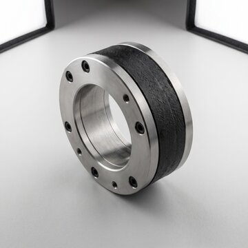 Flexible Shaft Coupling Flange Hub Mechanical Vibration Dampener