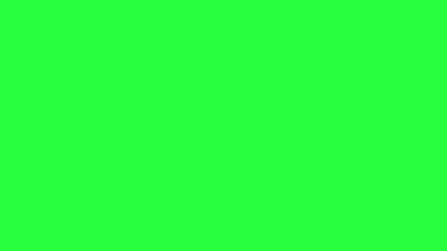 iquid Paint Wipe Transition Effect on Green Screen Chroma Key