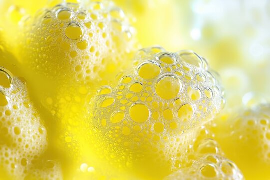 Sponge Texture Macro Shot, Side Lit, 100mm Lens
