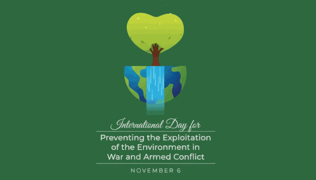 International day for preventing the exploitation of the environment in war and armed conflict