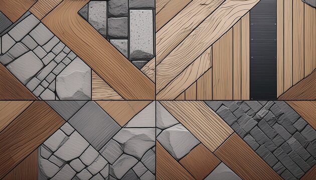 twenty seamless architectural material hatch patterns for cad and design including brick stone wood sand and technical construction symbols for floor plans