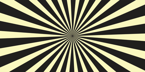 Minimal gradient sunrise radiate striped wave geometric circus light Colorful sun rays sunburst pattern background. Sunburst background vector illustration pattern beam rays. © sofyanmardianto