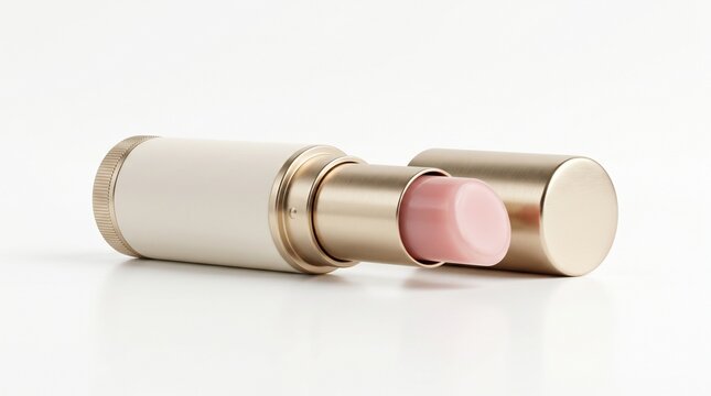 Premium Lip Balm Tube Isolated