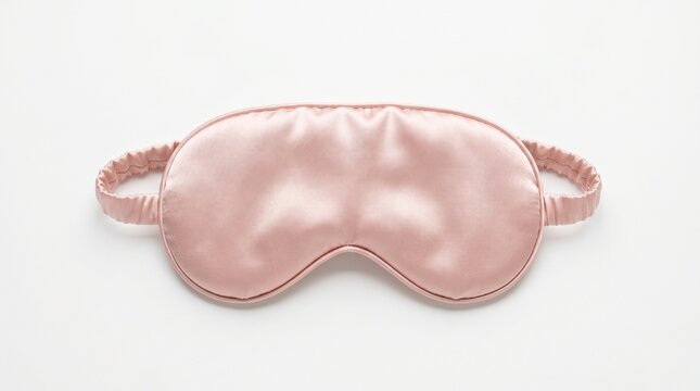 Premium Silk Sleep Mask Isolated