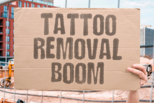 "Tattoo Removal Boom" Eliminating permanent ink is a growing industry. GROWING. LASER. INK. REMOVE. REGRET.