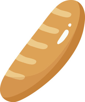 Loaf Of French Baguette Bread