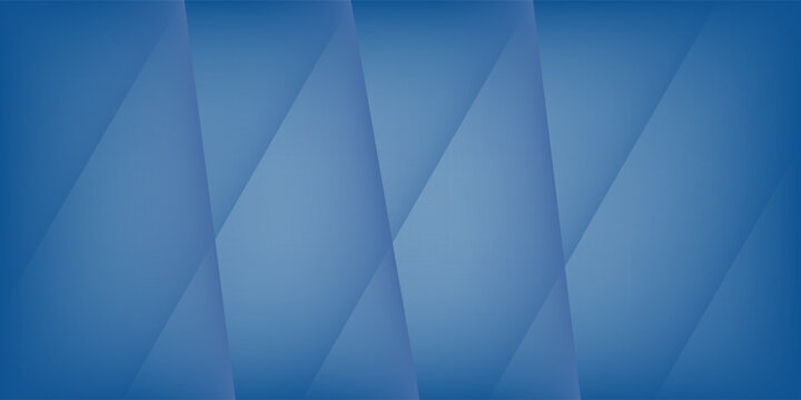 Abstract bacgkround blue and white gradient. Modern blue abstract rectangle box lines background for presentation design, banner, brocure, and business card