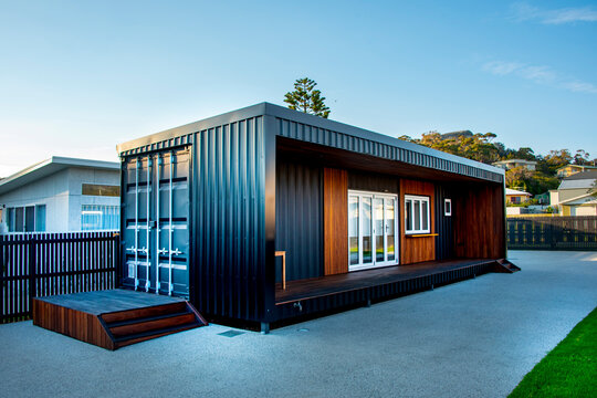Shipping Container Converted to House