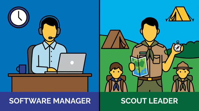 Software Manager Volunteering as Scout Leader on Weekends