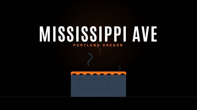 Mississippi ave portland oregon title with steaming pot graphic