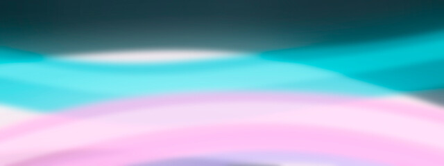 Neon pastel rings drift across the frame in a smooth motion blur, creating a vibrant, futuristic mood for music promos, posters, and creative cover art. © Sergei