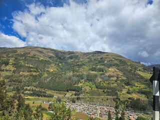 Obraz premium Mountain panoramic view in Cusco region, Peru