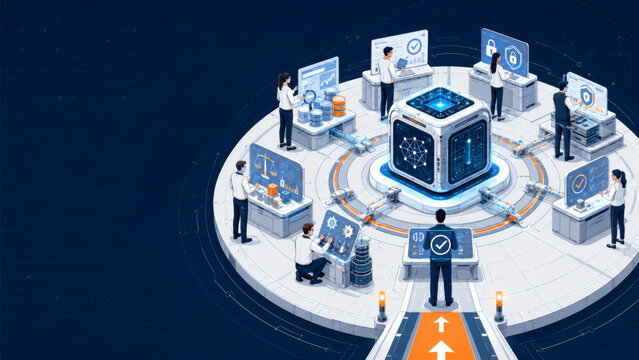 Human Reviewed AI Pre Launch Readiness Check Illustration