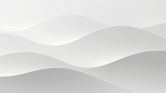 Abstract layered gray hills background, soft wave landscape texture