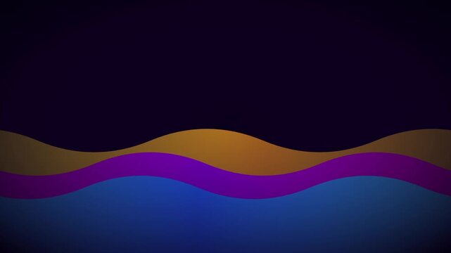 Vibrant Rainbow Gradient Wave Abstract Vector Motion
