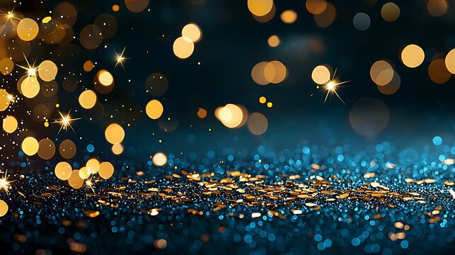 Festive glittering background