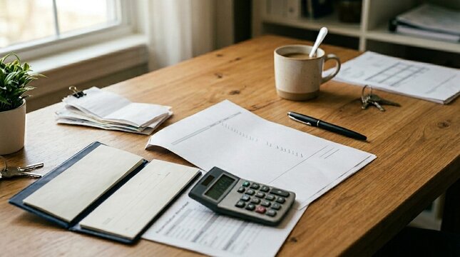 Bank statement reconciliation on desk checking account