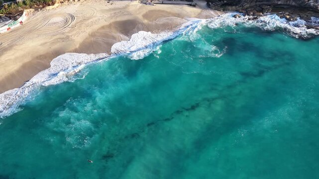 Bronte waves ocean coastal beach
