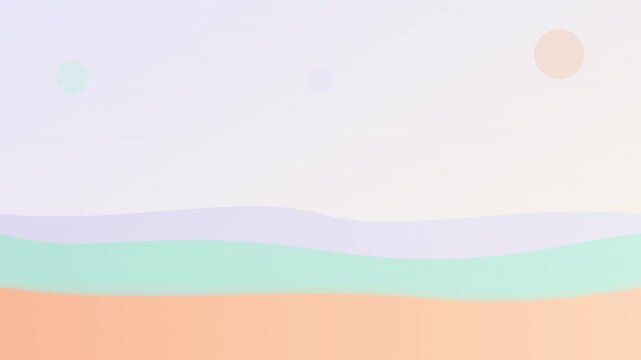 soft pastel organic wave flowing smooth vector background