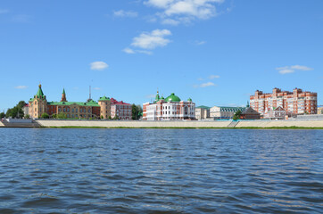 Fototapeta premium Пейзажи города Йошкар-Ола Landscapes of the city of Yoshkar-Ola