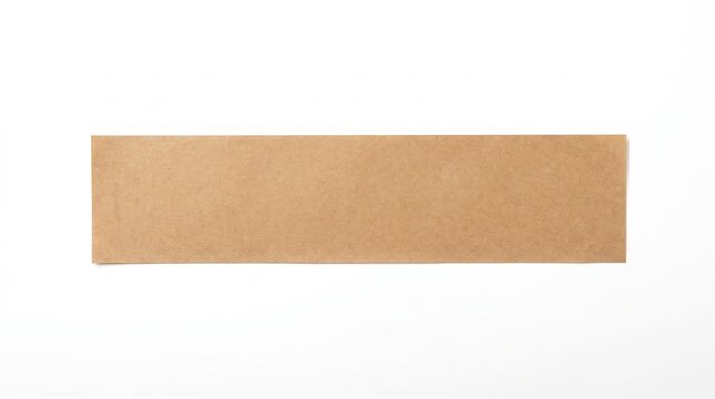 cardboard box on white background