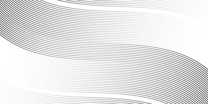 Gray abstract background with modern white dotted lines texture. Futuristic technology design. Vector illustration