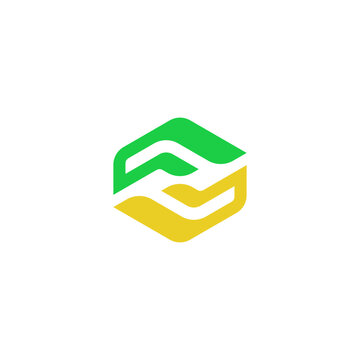 Letter FF Monogram logo