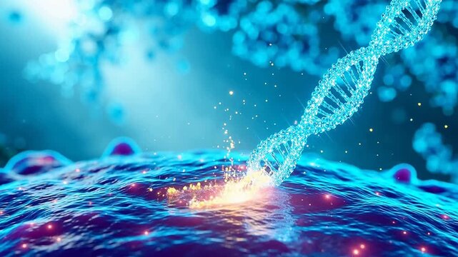Bacteriophage Lysogenic Cycle: Phage DNA Integrates with Bacterial Chromosome and Passes On