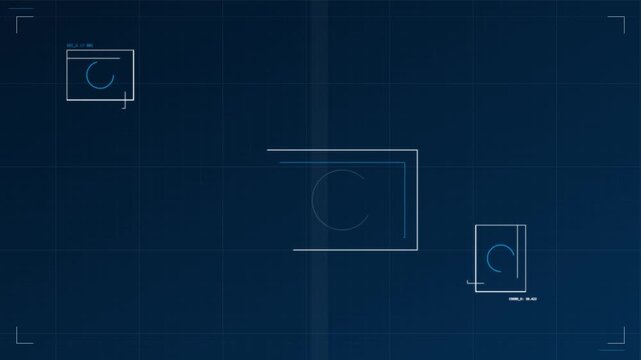modern industrial blueprint technical drawing vector background