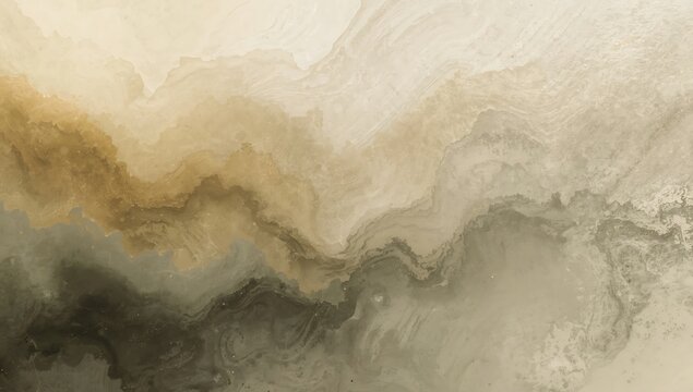 Abstract brown and beige marble swirls background with fluid stone texture and organic patterns abstract backdrop