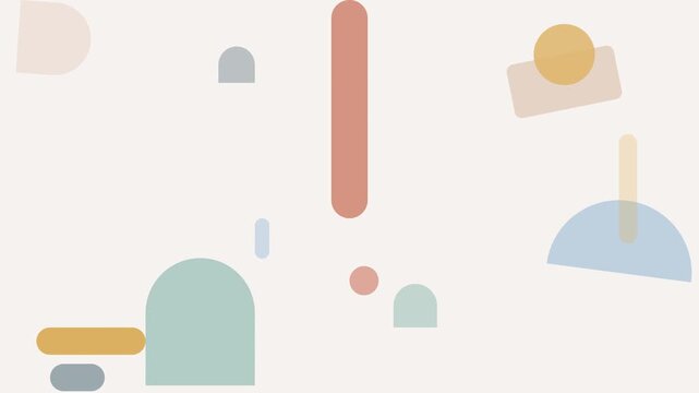 minimal scandinavian design vector geometric background