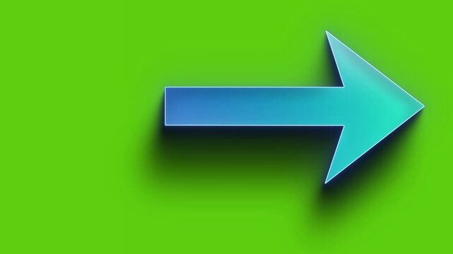 blue arrow icon