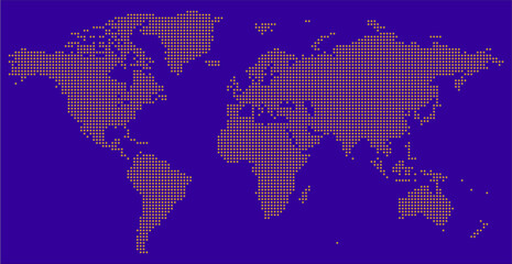 Fototapeta premium Abstract Global Trade and Commerce Map