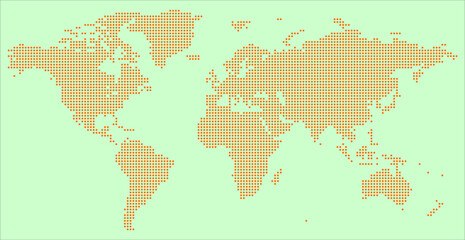 Fototapeta premium Abstract International Map for Business Reports