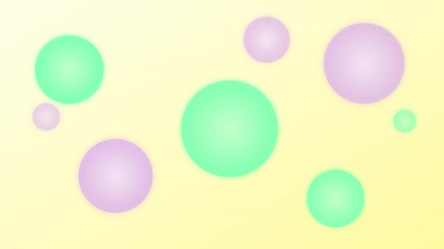 high contrast pastel gradient soft bubble background