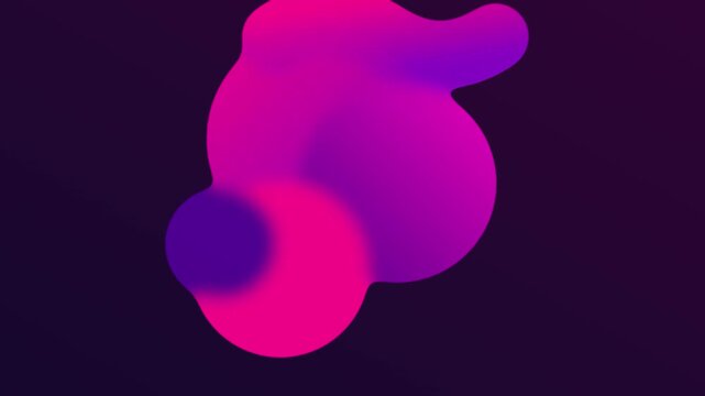 Fluid Lava Lamp Blob Gradient Motion Graphic