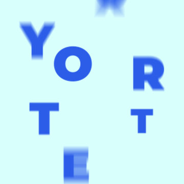 Fast Bold Letter Scatter Text Assembly Logo Reveal Square | Blue Mint Fresh Dynamic Intro