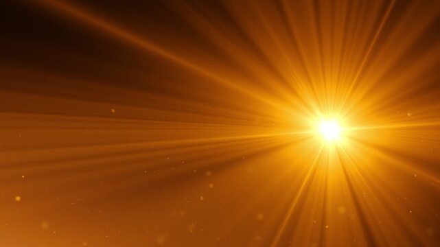 Golden Summer concept the motion of bokeh sunlight natural shadow overlay loop background, logo titles in award, music, wedding, anniversary, party and presentation backdrops, corporate.