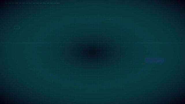 Cyber Tech Cyan Violet Glitch Data Animation