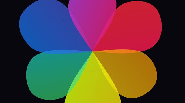 creative rainbow gradient swirl abstract vector background