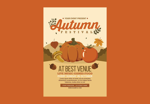 Autumn Festival Flyer