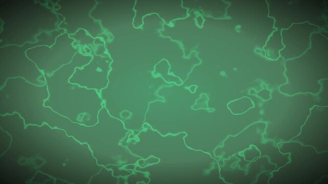 Emerald geode liquid marble flow glowing green wave surface