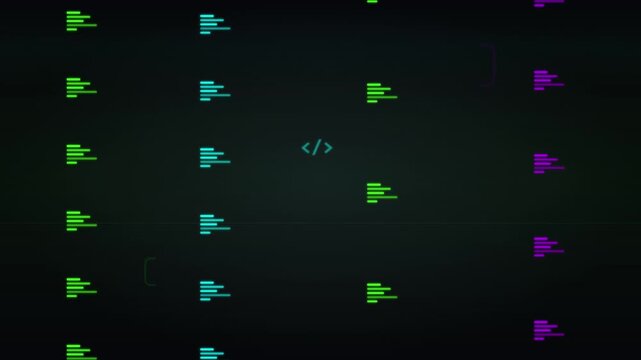 advanced coding programming software development dark background