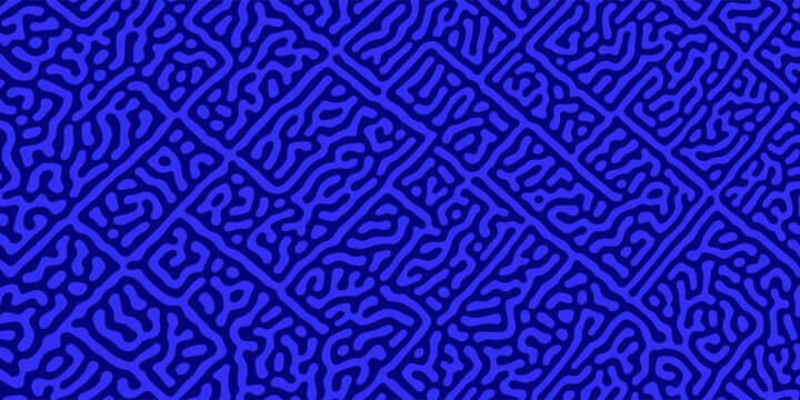 Abstract organic pattern background of vector irregular lines. Diffusion reaction organic for trendy modern background design