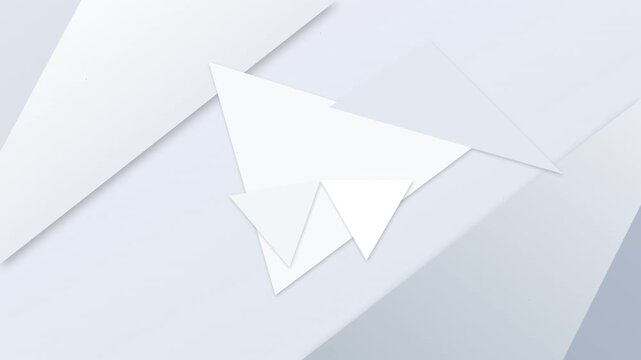 abstract origami folded paper vector motion graphic